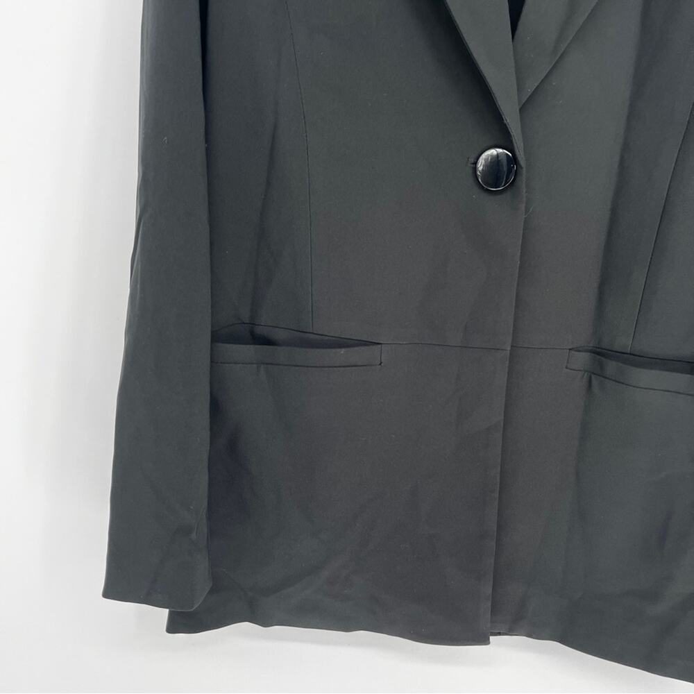 Camila Coelho Brenna One Button Blazer jacket black - S - Picture 6 of 12